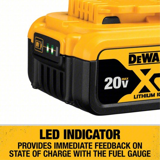 Open Box - DEWALT®, 20V MAX* 5 Ah, (1) Battery