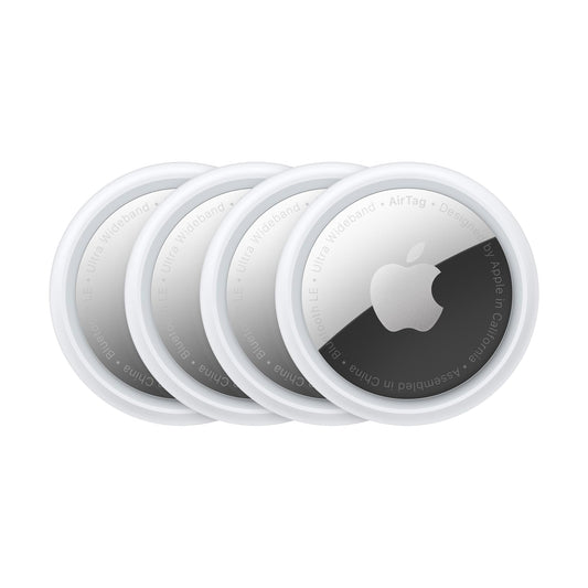 Apple AirTag (1st Generation) - 4 Pack. Keep Track of and find Your Keys, Wallet, Luggage, Backpack, and More. Simple one-tap Set up with iPhone or iPad, Bluetooth