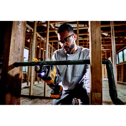 DEWALT ATOMIC 20V MAX* Reciprocating Saw, One-Handed, Cordless, Tool Only (DCS369B)