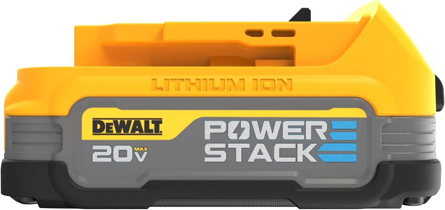 NEW DEWALT 20V MAX* Starter Kit with POWERSTACK™ Compact Battery and Charger (DCBP034C)