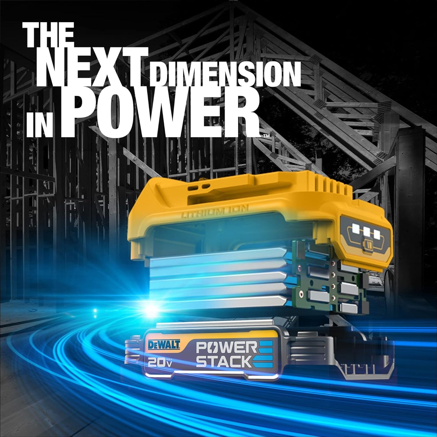 NEW DEWALT 20V MAX* Starter Kit with POWERSTACK™ Compact Battery and Charger (DCBP034C)