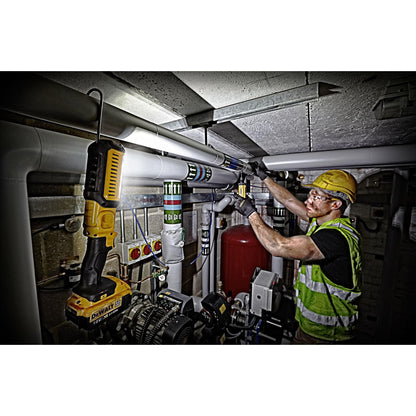 DEWALT 20V MAX LED Work Light, Rechargeable Flashlight, Pivoting Head, Bare Tool Only (DCL050)
