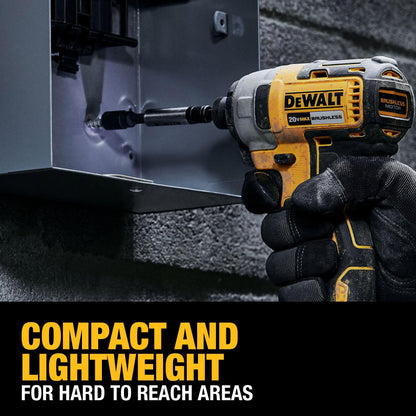 DEWALT 20V MAX 3-Tool Brushless Power Tool Set, Includes 1/2 Cordless Drill,1/4 Impact Driver, Oscillating Tool, 3 Batteries and a Charger, Extended Runtime, Lightweight (DCK360D3)