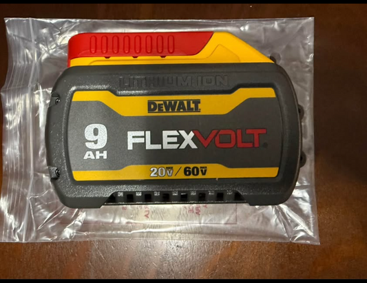 NEW DEWALT FLEXVOLT 20V/60V MAX* Battery, 9.0-Ah (DCB609)