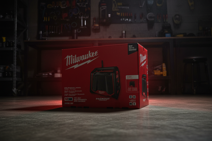 New Milwaukee 2956-20 M18 18V Bluetooth Jobsite Radio/Charger - Bare Tool