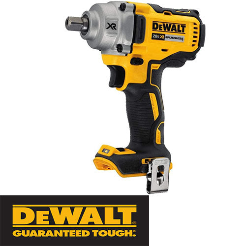 Open Box - DEWALT 20V XR Impact Wrench Kit with Detent Pin Anvil, 1/2-Inch, Tool Only (DCF894B) 600 ft./lbs. maximum breakaway torque