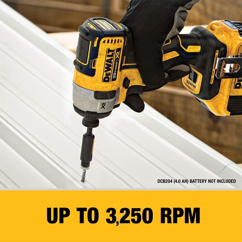 Open box DEWALT 20V MAX XR Cordless Brushless 3-Speed 1/4