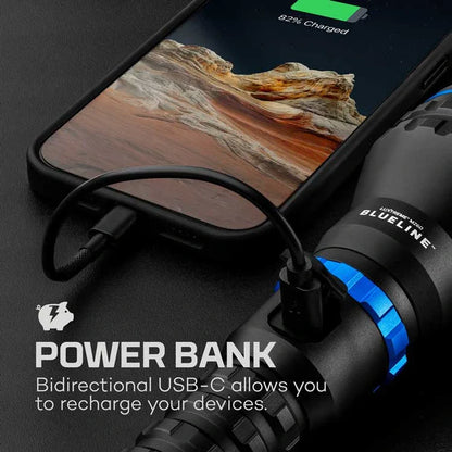 NEBO NEB-FLT-0026 Luxtreme MZ60 Blueline Flashlight