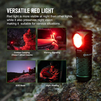 OLIGHT PERUN2MINIODGCW Perun 2 Mini LED Rechargeable Headlamp - OD Green CW(5700K~6700K)