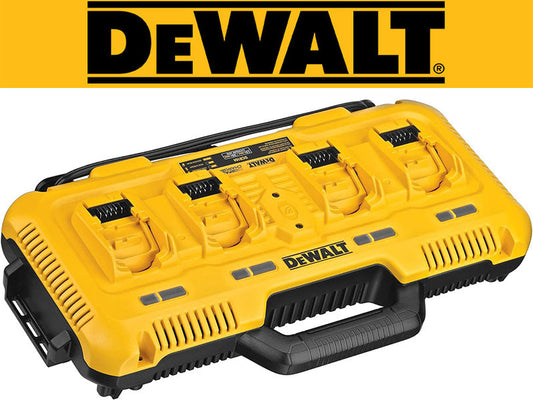 Open Box Dewalt DCB104D4 12V/20V/60V MAX Battery and 4-Port Charger