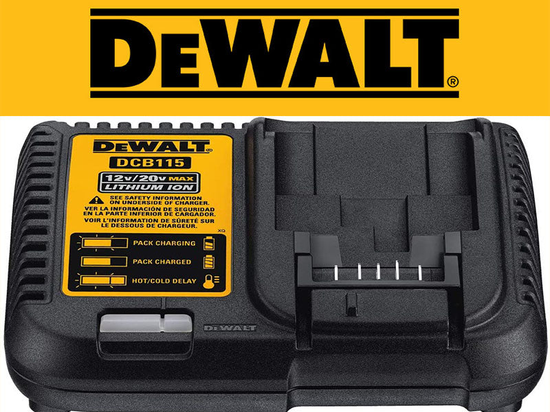 NEW IN BULK - DEWALT DCB115 12V/20V MAX LITHIUM ION Charger -  Buy 5 get 1 Free